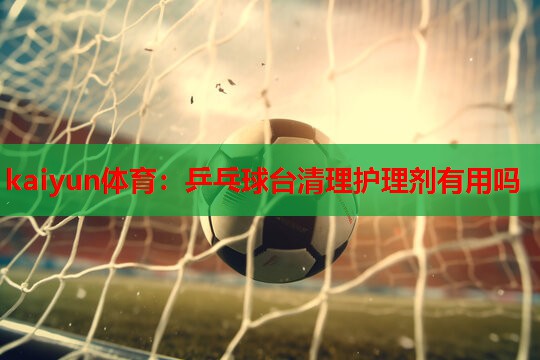 乒乓球台清理护理剂有用吗