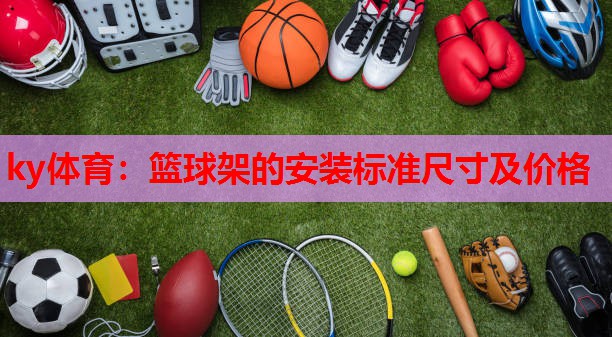 篮球架的安装标准尺寸及价格