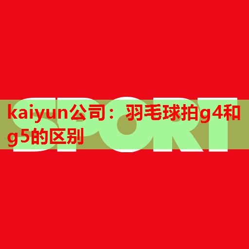 羽毛球拍g4和g5的区别