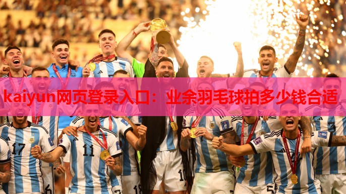 业余羽毛球拍多少钱合适