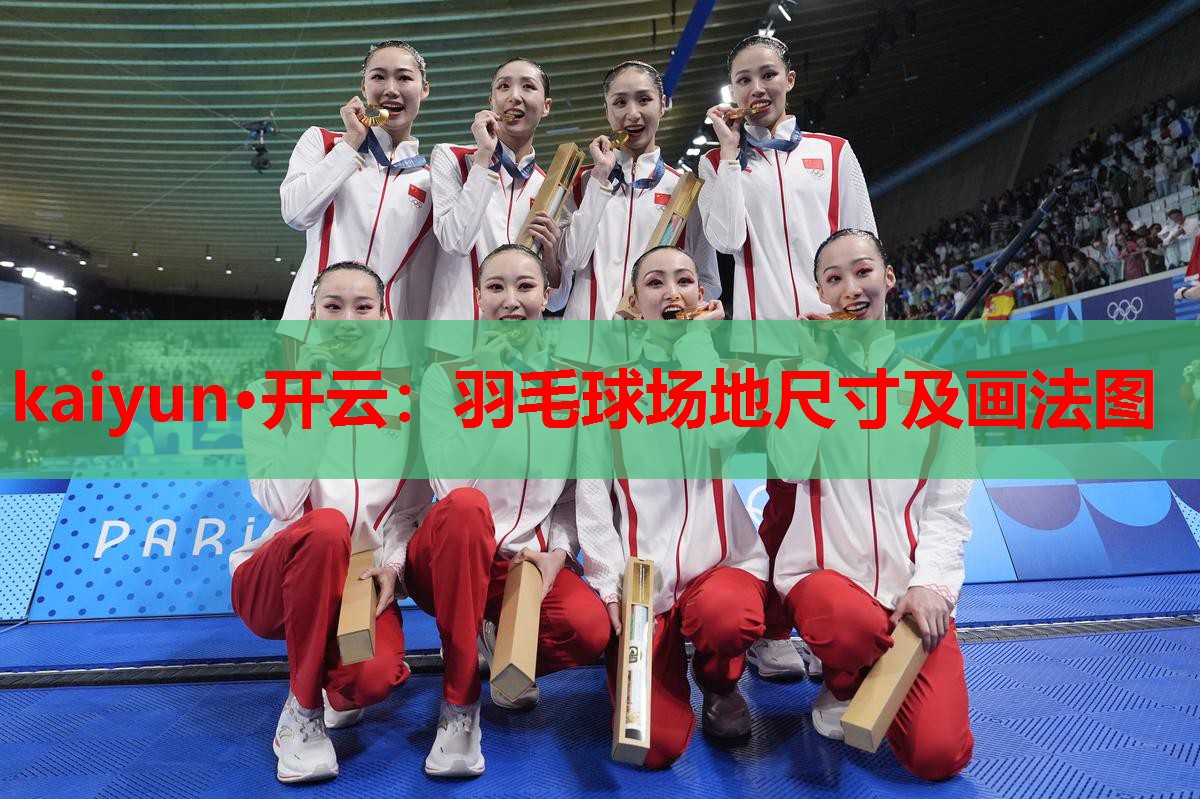 羽毛球场地尺寸及画法图